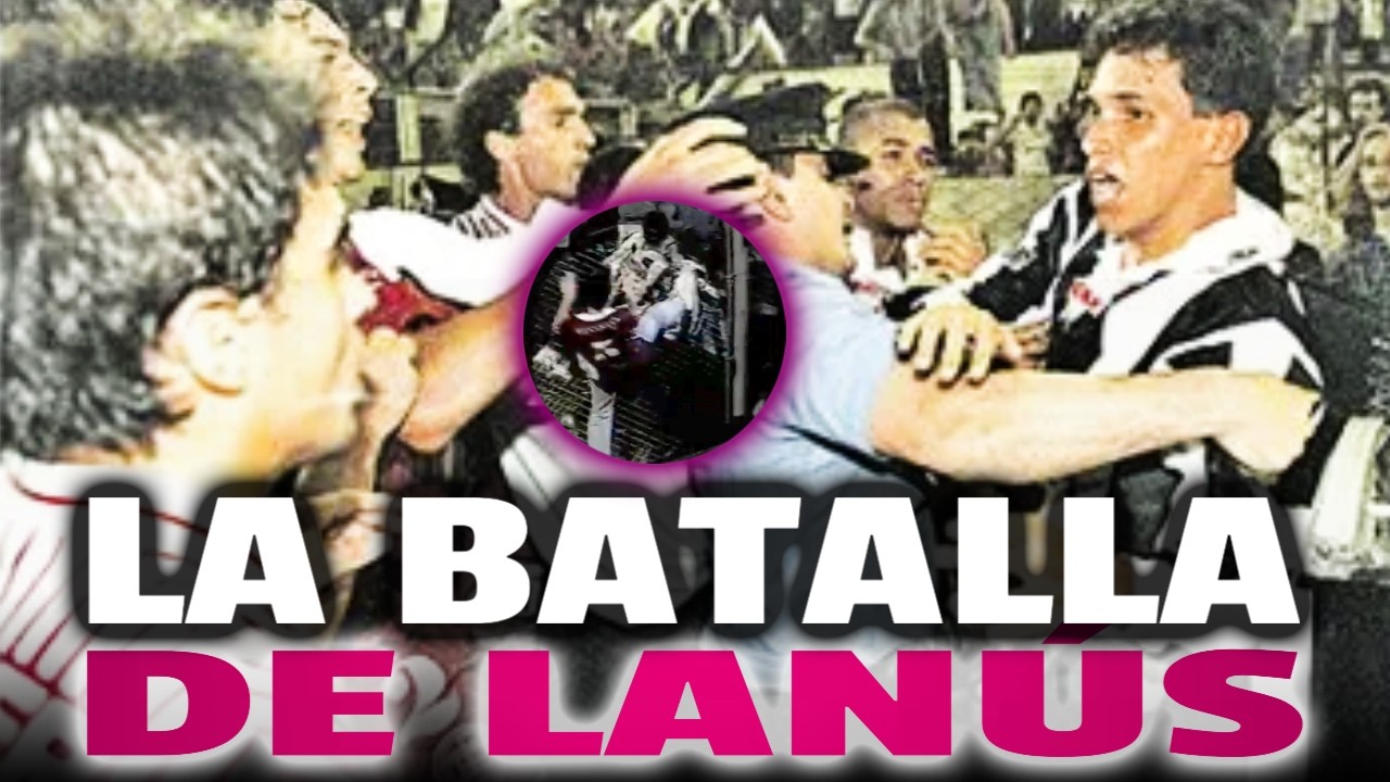 🥊 LA FINAL A MANO LIMPIA | Cuando el Lanús de Ruggeri terminó a las piñas con los brasileños