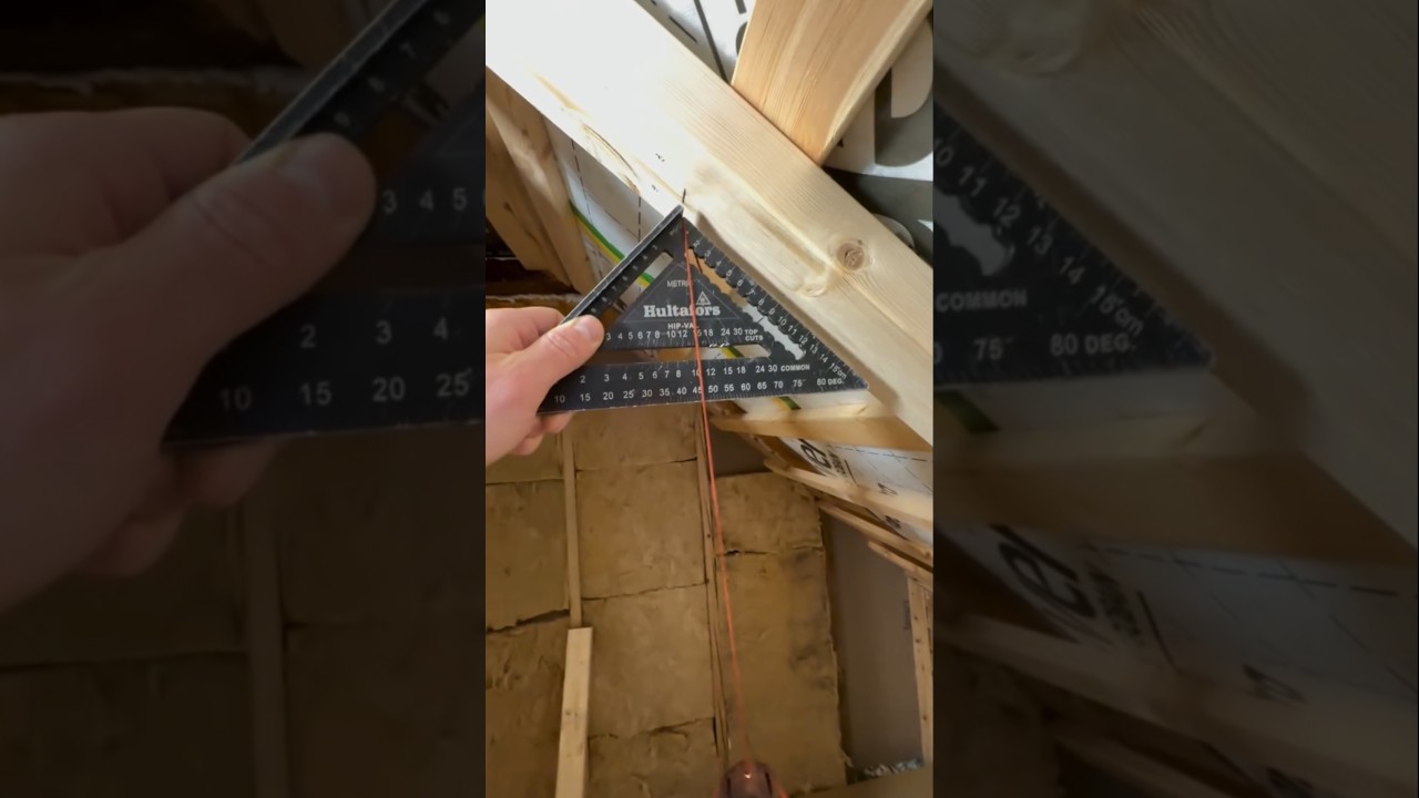 Ever used a speed square like this? #handyman #diy #craftsmanship #construction #doityourself