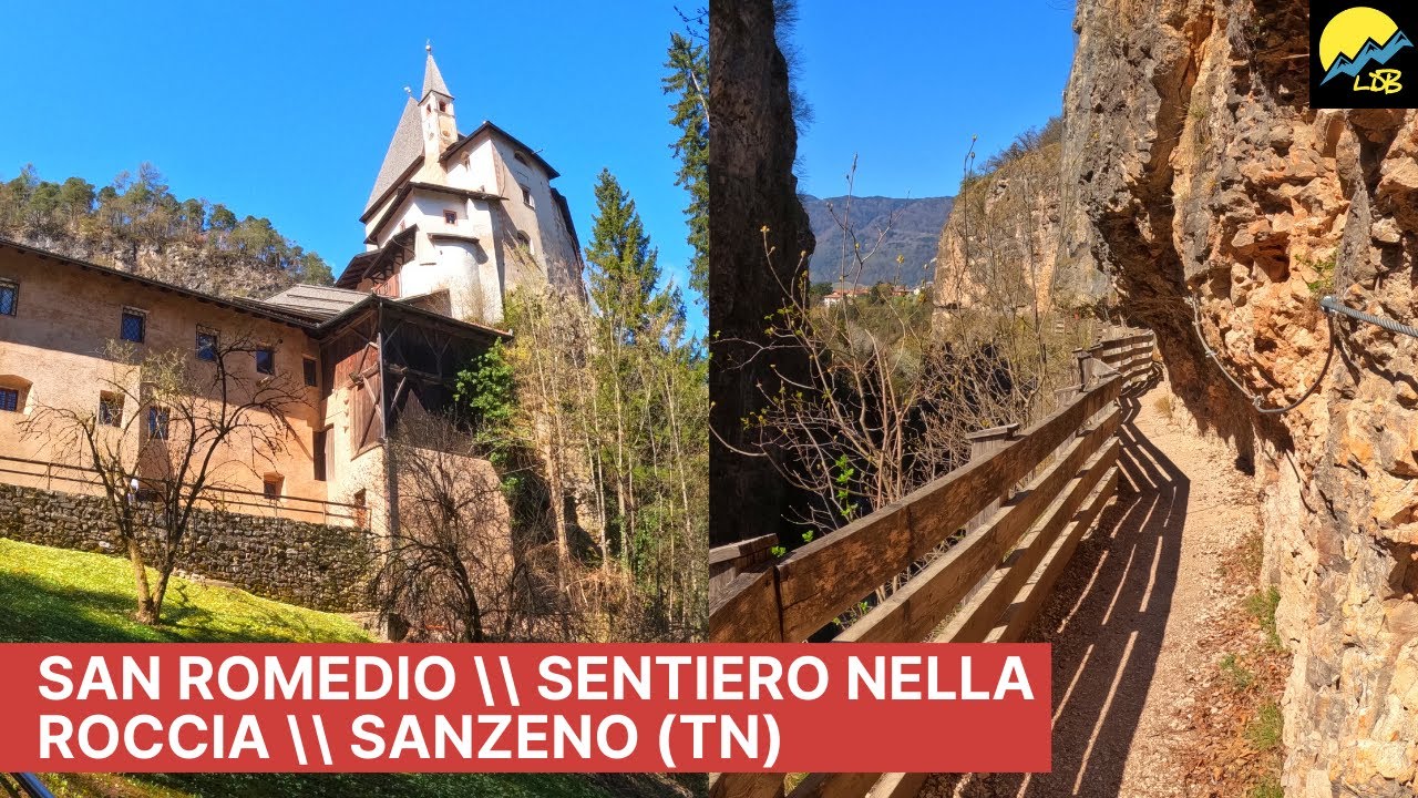 San Romedio \\ Sentiero nella roccia \\ Sanzeno (TN)