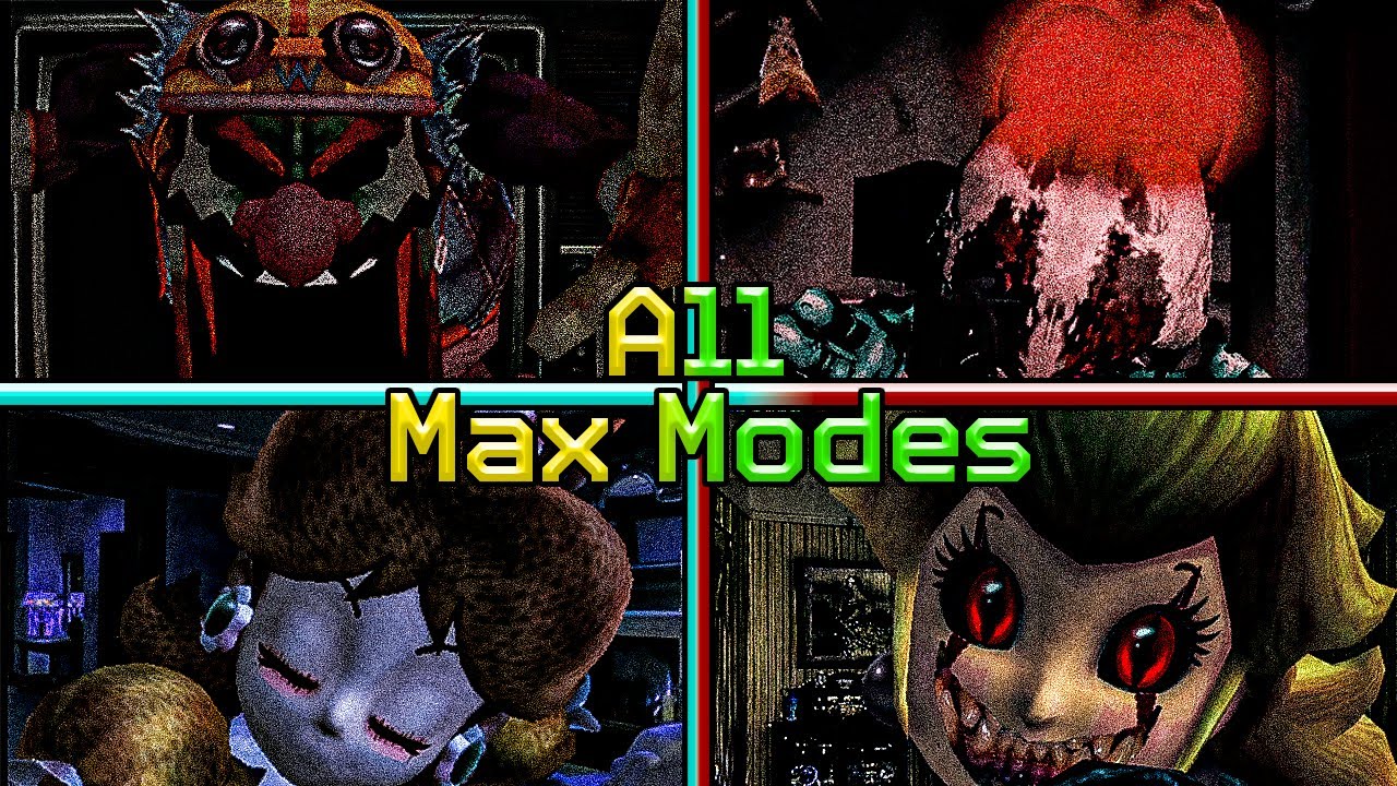 All Max Modes | Five Nights at Wario’s: Switched in Time 2