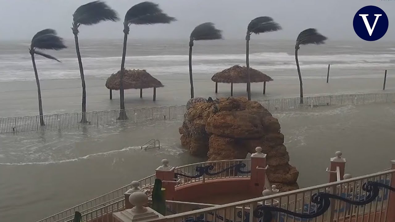 El time-lapse de la llegada del huracán ‘Milton’ a Florida