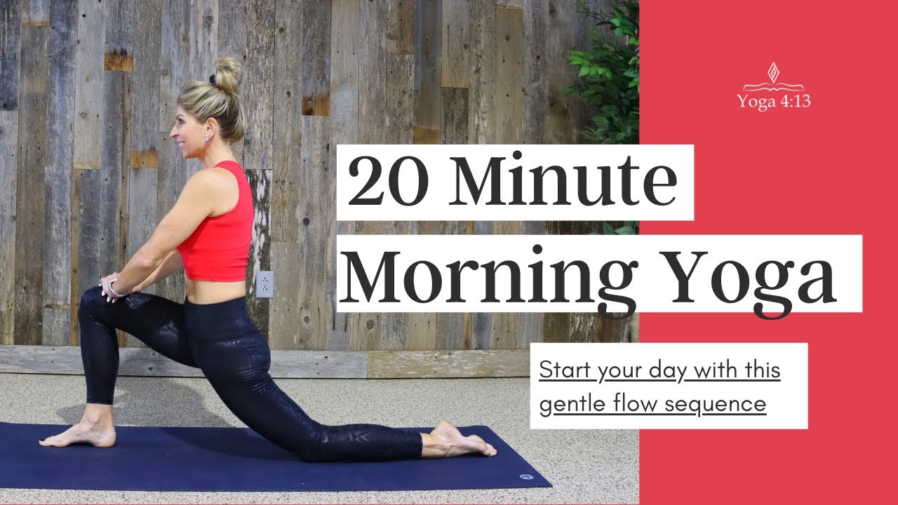 MORNING VINYASA YOGA FLOW | GENTLE MORNING YOGA | Yoga 4:13 by Tauni
