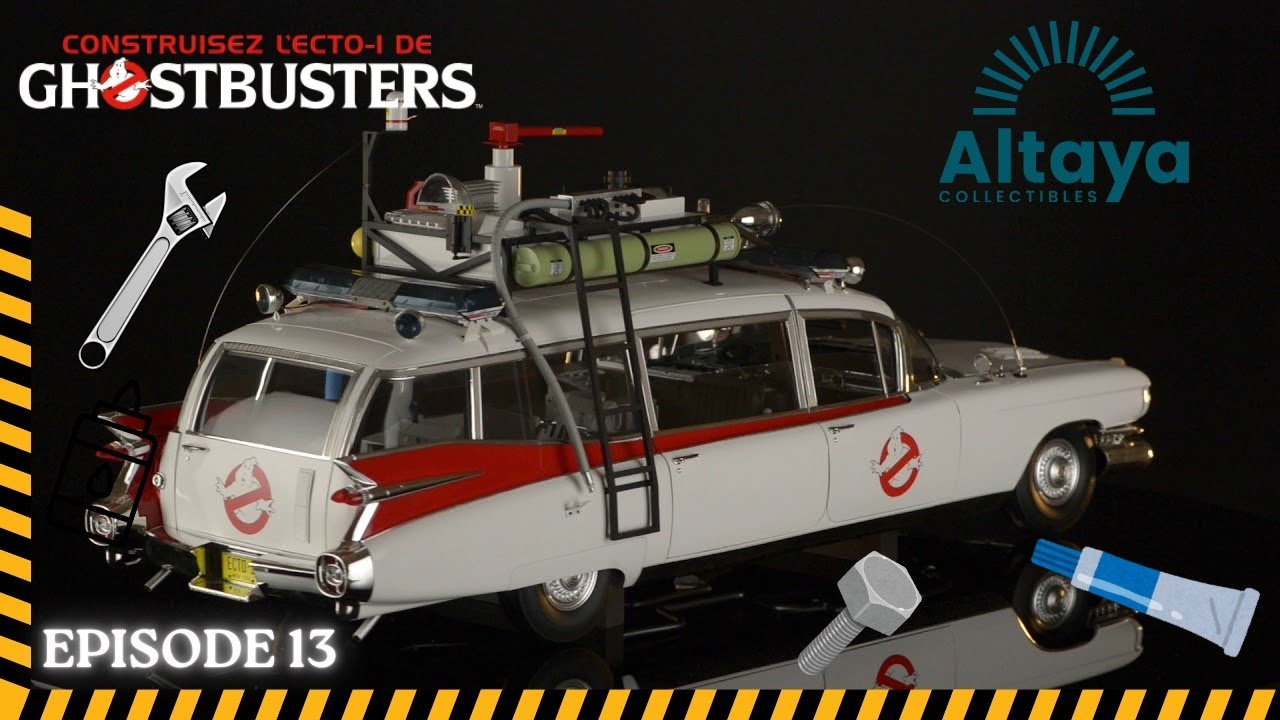 Construisez l'ECTO-1 de Ghostbusters - Episode 13 #ghostbusters #ecto1 #altaya