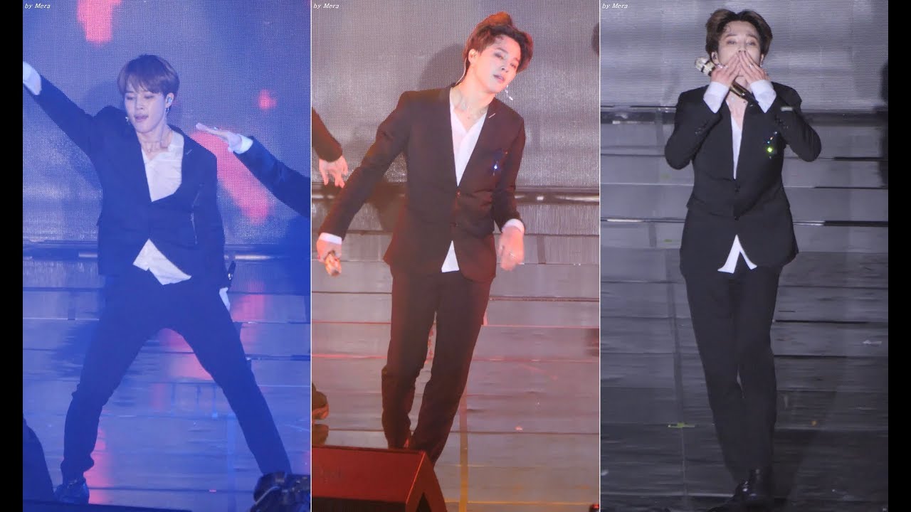 190811 방탄소년단(BTS) IDOL 아이돌 엔딩 [지민] JIMIN 직캠 Fancam (2019롯데패밀리콘서트) by Mera