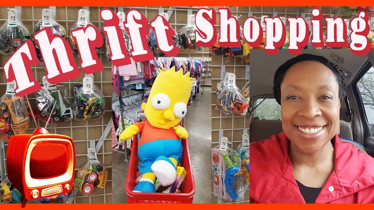 THRIFT SHOPPING - Gotz doll, Monster High, Giant Bart Simpson