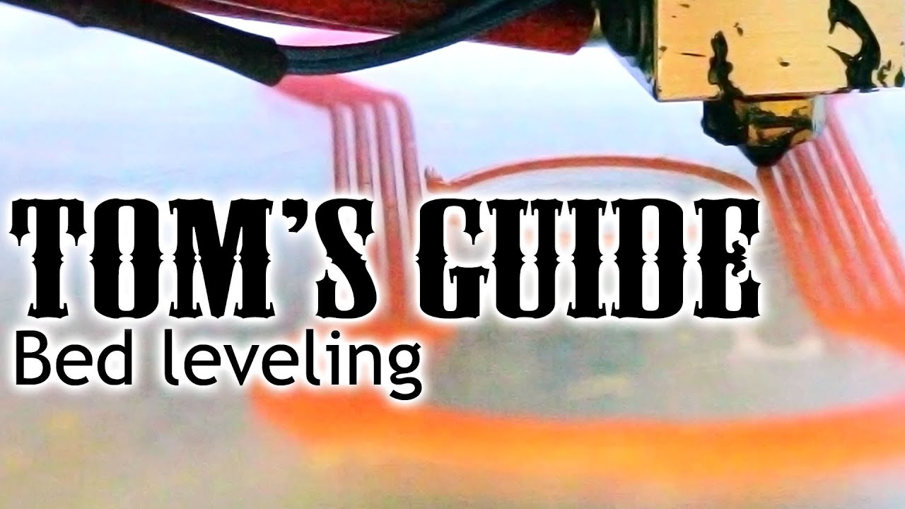 3D printing guides - Bed leveling