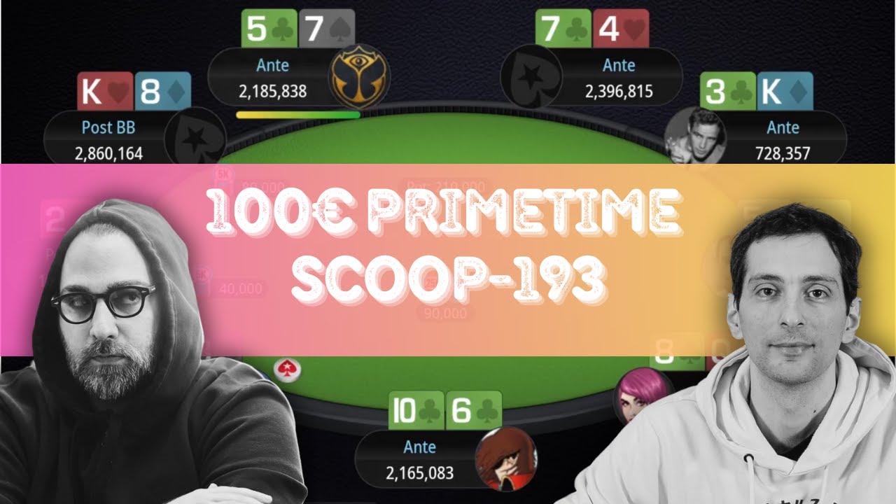 🇮🇹 SCOOP-193: &euro;100 Primetime 9-Max pro-fumato87 | SMagicS-84 | iL_Sjor - Final Table Replay