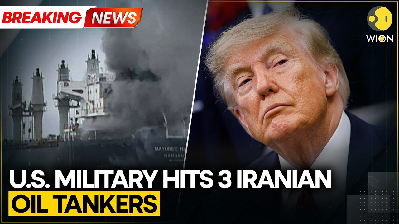 US-IRAN WAR | U.S. Strikes 3 Iranian Oil Tankers After Navy Warships Targeted