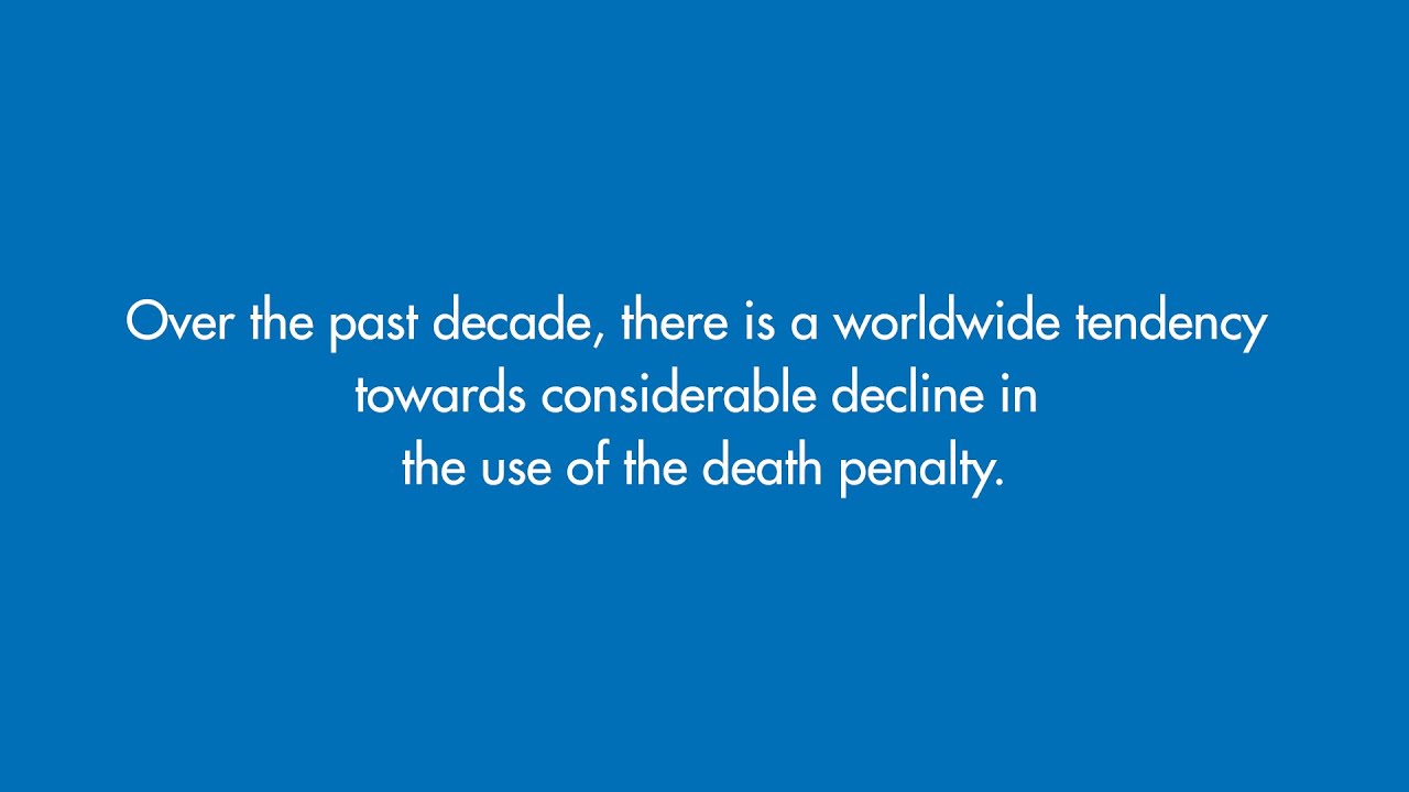 Video Message of the Chair of the UN Human Rights Committee on World Day Against the Death Penalty