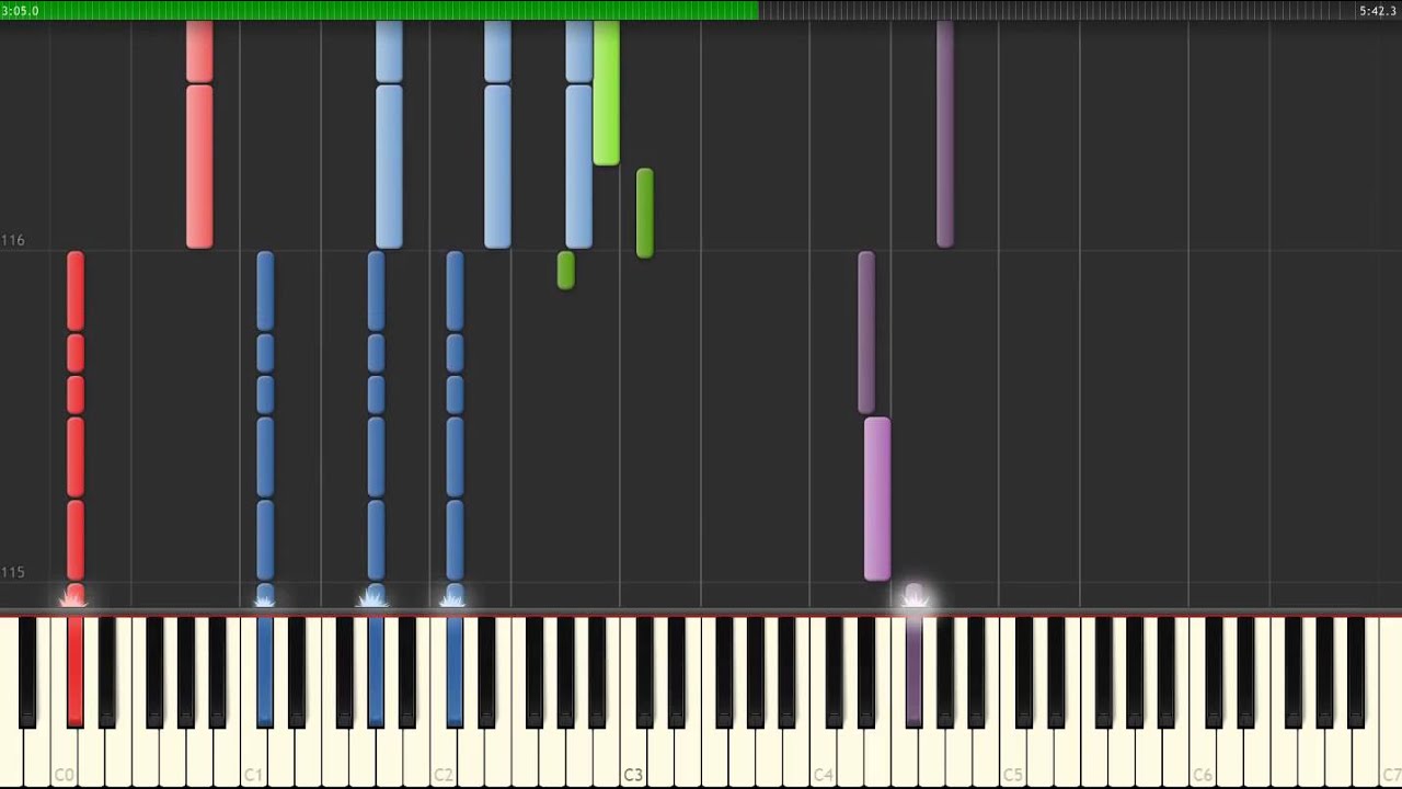 Holy Mountain — System Of A Down, How To Play on Piano  Synthesia Tutorial