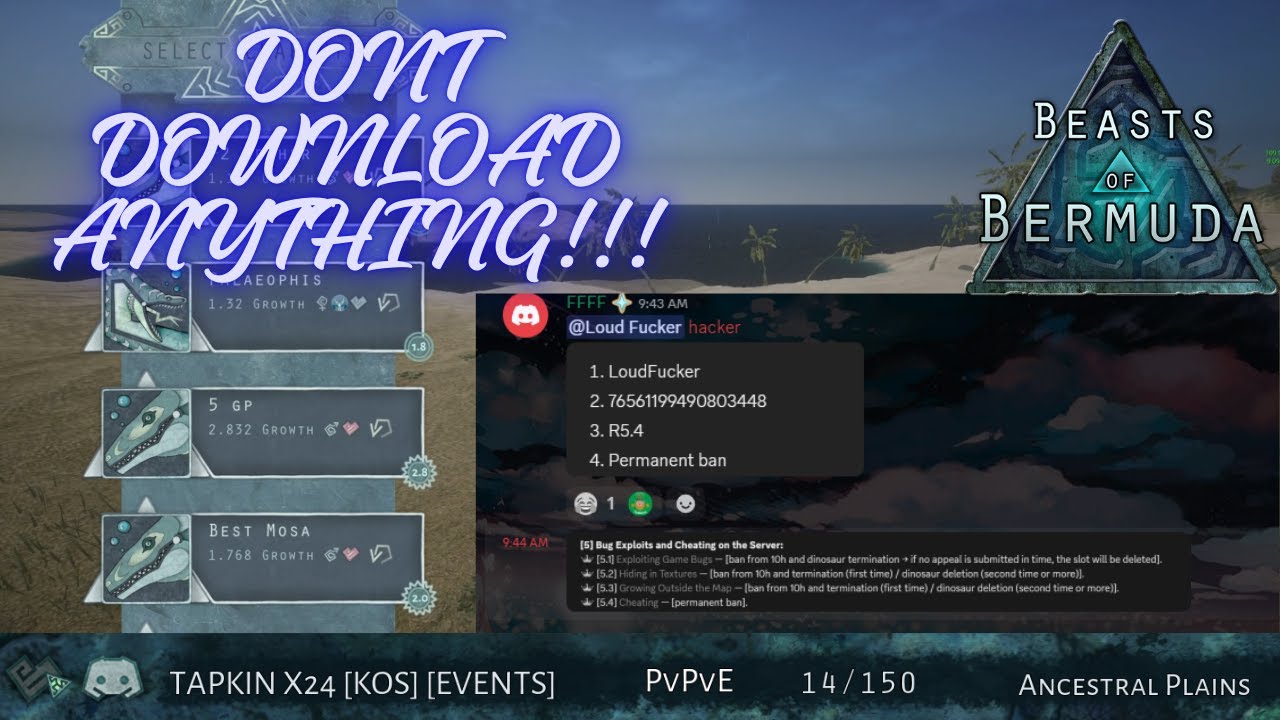 How I got BANNED from TAPKIN - Beasts of Bermuda