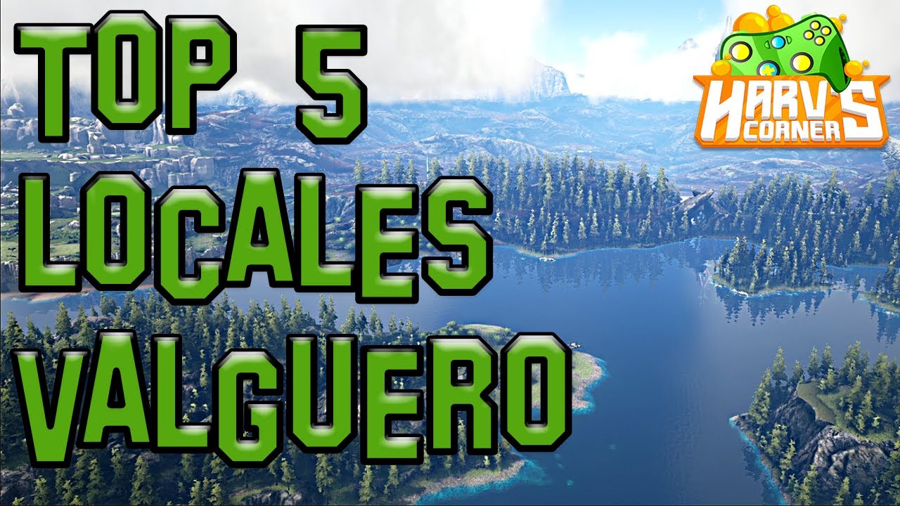 Ark Top 5 Base Locations Valguero - Ark Survival Evolved