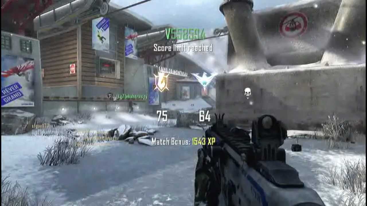 COD: Black Ops 2- Downhill and Peacekeeper gameplay