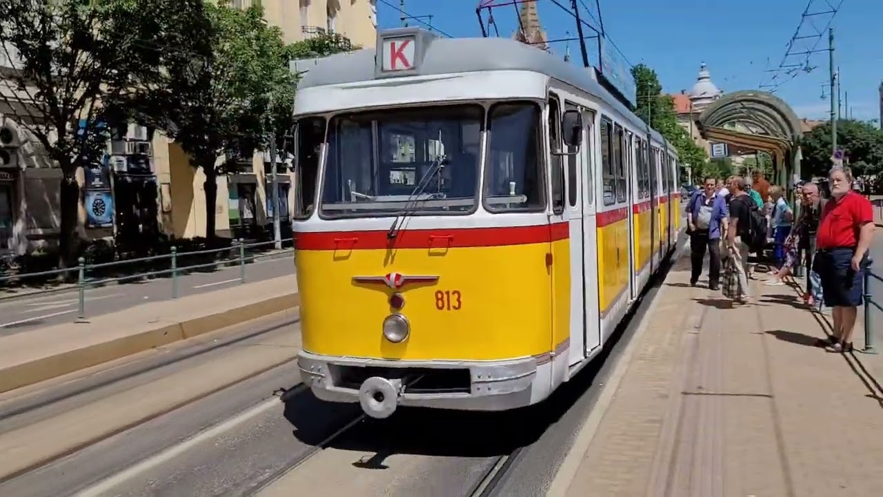 2022.05.22. Szeged villamosok, vonatok és trolik