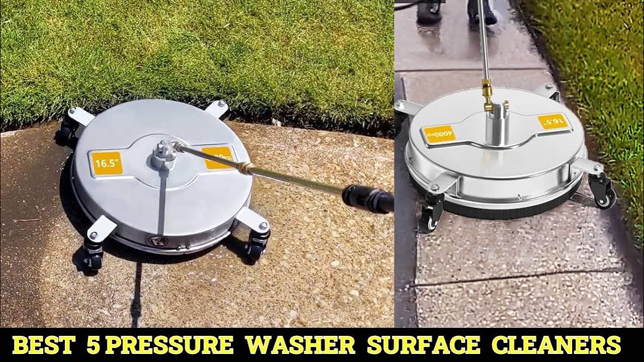 Top 5 Best Pressure Washer Surface Cleaners 2025