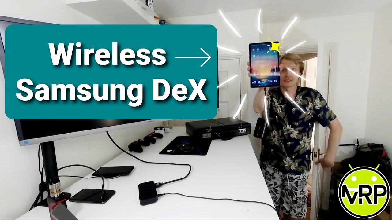Беспроводной Samsung DeX !!! USB-C концентратор MOKiN с беспроводным дисплеем. Работает как по во...