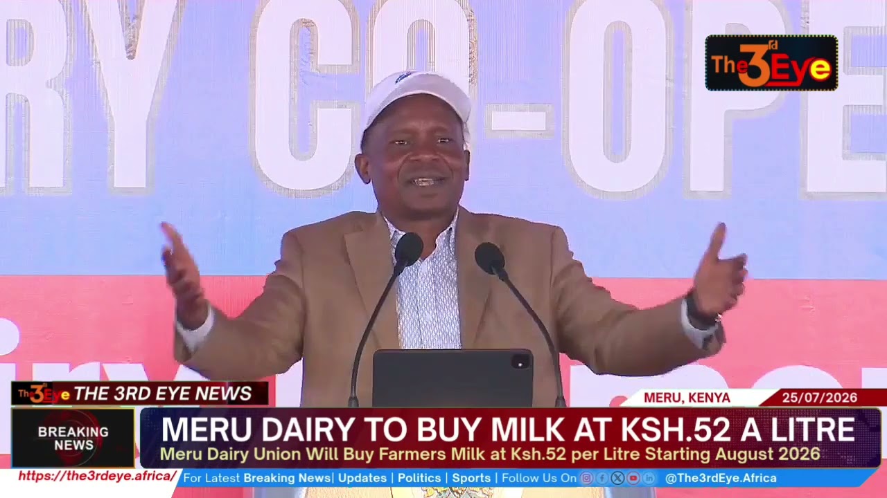 New Milk Buying Price for Meru Dairy Farmers