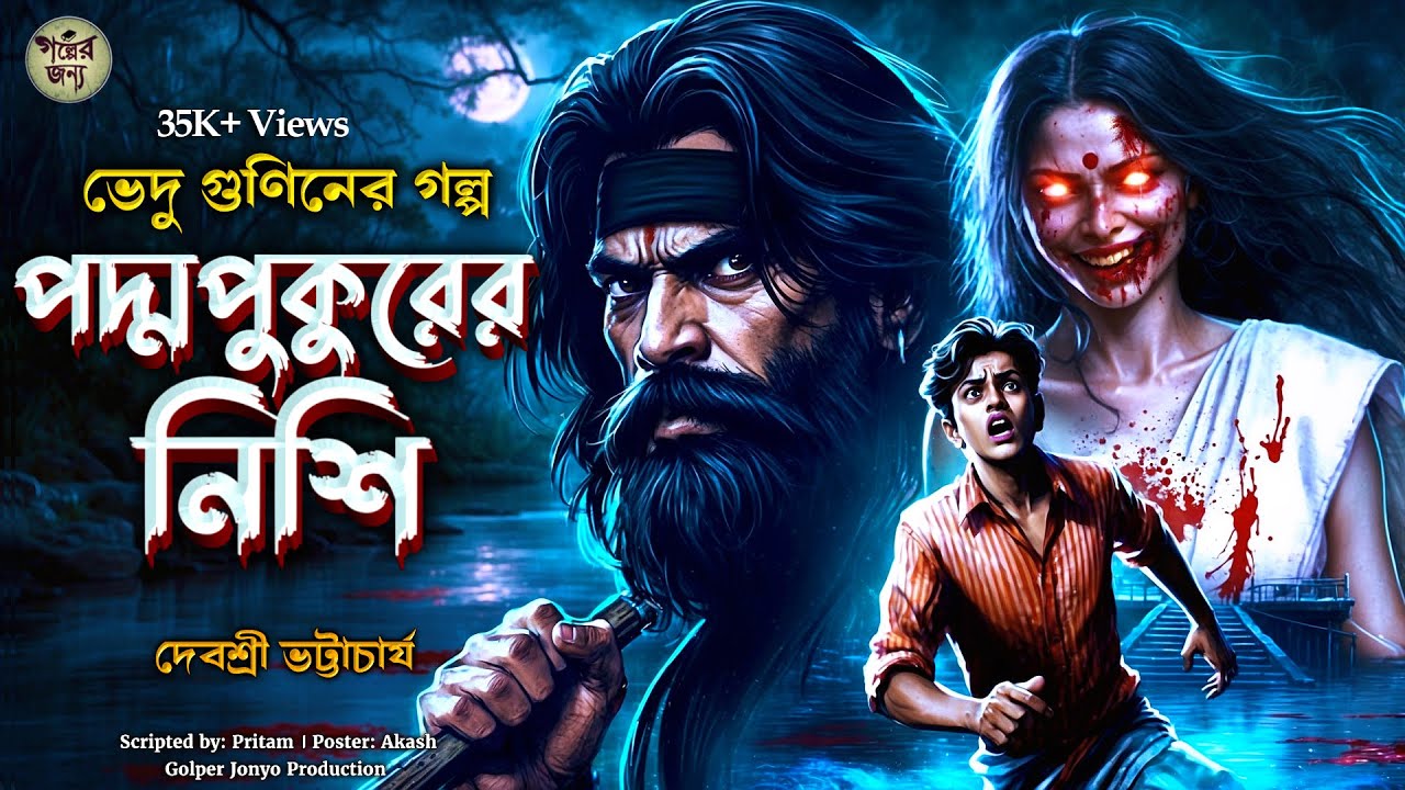 পদ্মপুকুরের নিশি (গ্রাম বাংলার ভূতের গল্প) GRAM BANGLAR BHUTER GOLPO | BENGALI AUDIO STORY