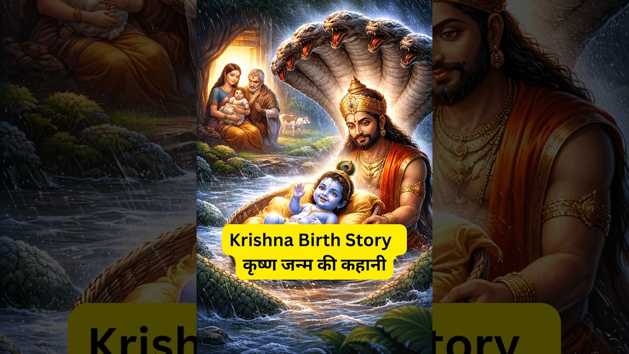 कृष्ण जन्म की अद्भुत कहानी | श्रीकृष्ण जन्म कथा