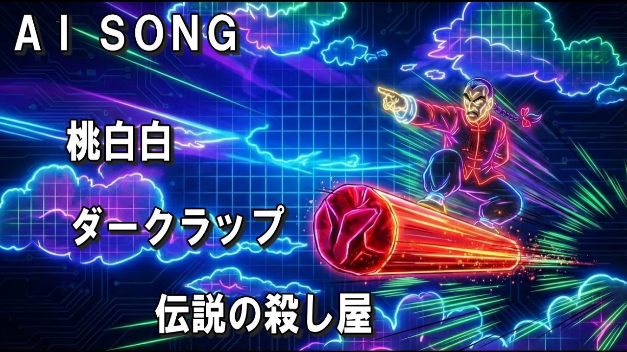 【非公式】桃白白　ドラゴンボール　「伝説の殺し屋」フル【AI楽曲/Dragon Ball Fan Made】#桃白白#どどん波#Taopaipai#伝説の殺し屋#カリン塔