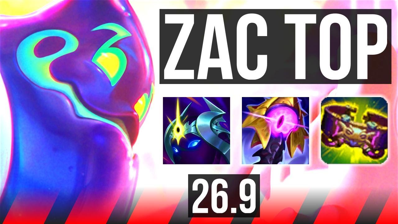 ZAC vs ZAAHEN (TOP) | 42K damage | EUW Master | 26.9