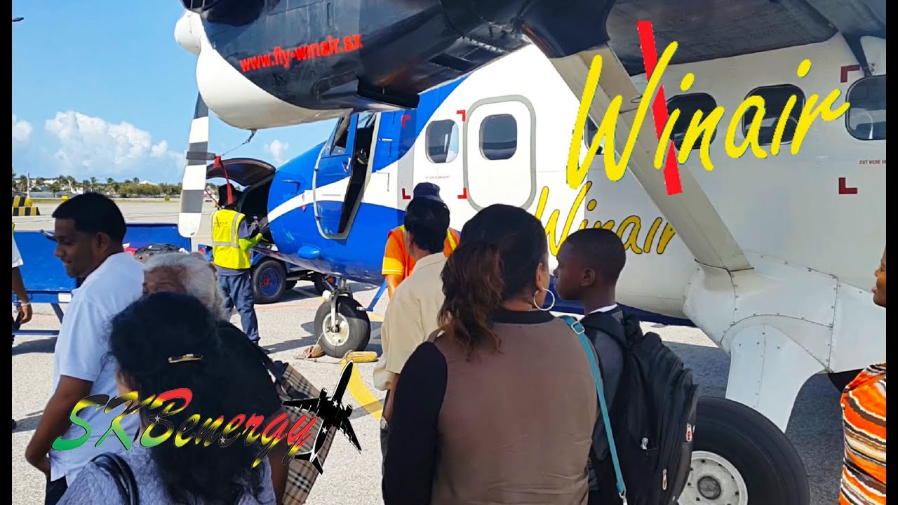 St. Kitts to St. Maarten on a Winair Twin Otter....Trip Report !!!!
