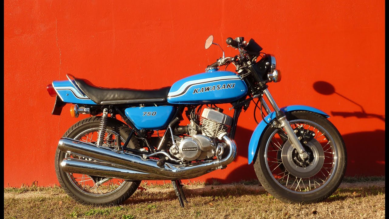 Kawasaki 750 H2, 50th anniversary  at Paul Ricard racetrack in France!