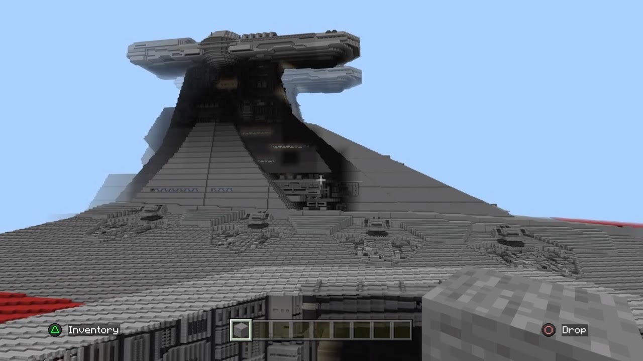 Minecraft Star Wars Full Scale Venator Final Episode / PS4 /