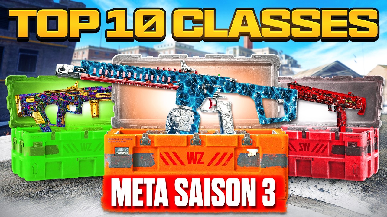 Le TOP 10 des Nouvelles Meilleures Classes Meta de Warzone en Saison 3!