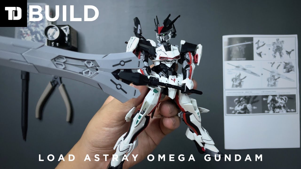 Load Astray Omega Gundam HG 1/144 | SPEED BUILD| ASMR BUILD | BEAT BUILDING | Model kit by WEIMEI