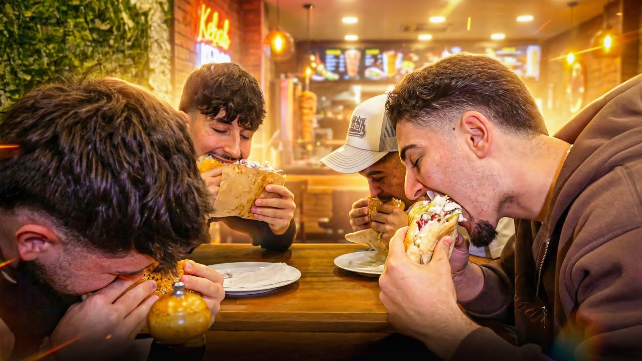 Wer schafft mehr D&Ouml;NER&hellip;😂🥙 | D&Ouml;NER CHALLENGE