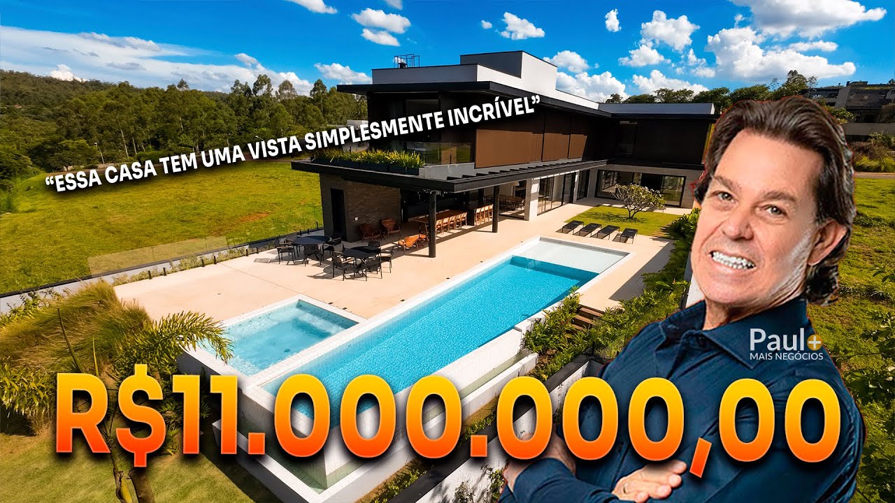CASA ESPETACULAR NO ENTREVERDES – 5 SUÍTES, PISCINA COM SPA AQUECIDO E GOURMET COMPLETO!