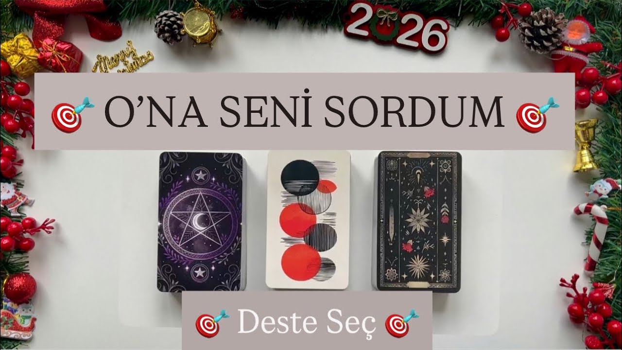 ŞU AN SENİN HAKKINDA NE DÜŞÜNÜYOR? 💌 Bana Ne Söylemek İsterdi? | Deste Seç Tarot 🔮
