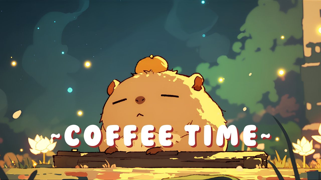 [Extended Mix] Capybara Beat Station - Cozy Beats for Relaxation ~ Zen Moments ~ 🦫 🎵 🌙