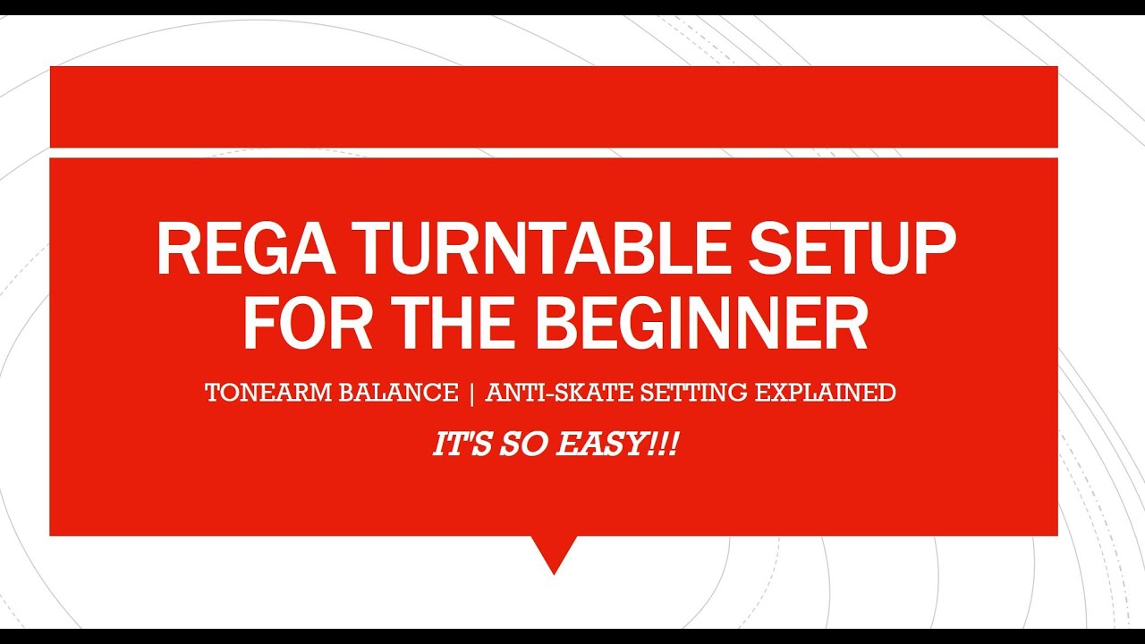 The new Rega Planar 3 tonearm setup (RB330) - so EASY