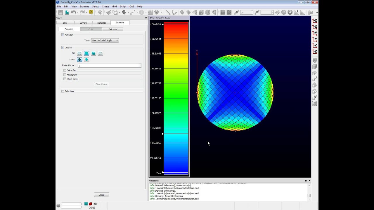 Butterfly Topology for Structured Grids