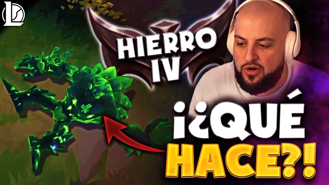 😱&iexcl;&iquest;1000 PARTIDAS EN HIERRO IV?! &iexcl;ESTE MALPHITE JUNGLA TIENE QUE PARAR!