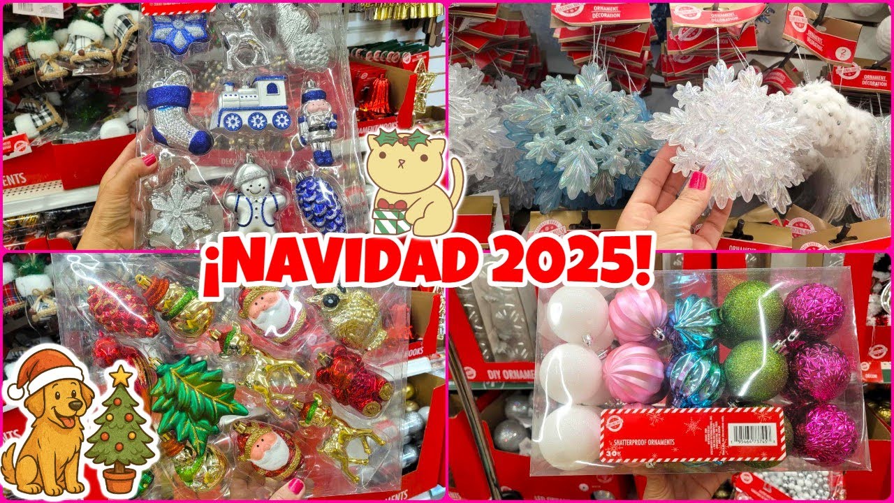 ¡TODO LO QUE LLEGÓ DE🎅 DECORACIONES🎁NAVIDEÑAS!🎄 #recorrido #decoracion