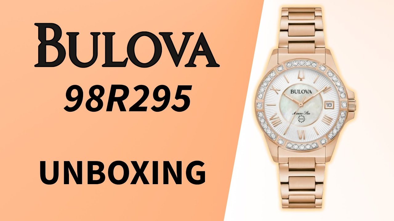 BULOVA Marine Star Diamonds 98R295 Unboxing
