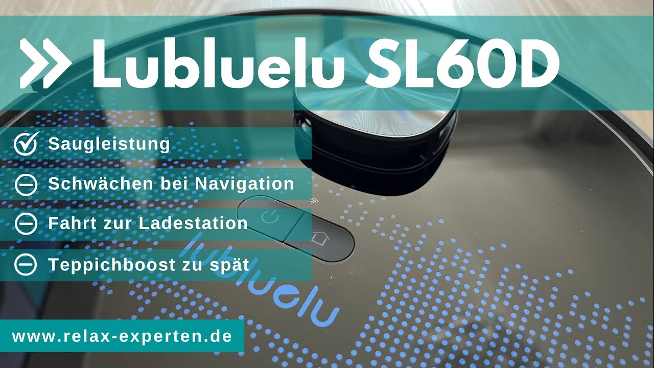 Lubluelu Saug-/Wischroboter SL60D im Praxistest | Note: Gut