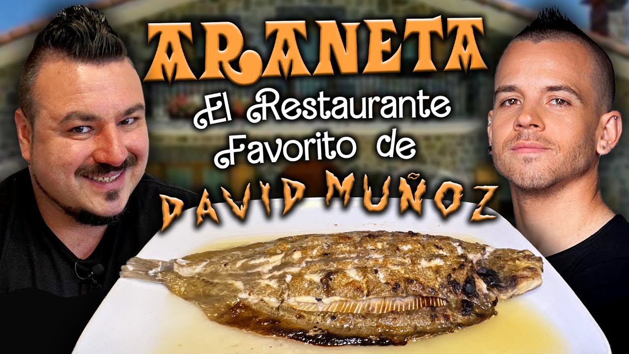 El RESTAURANTE FAVORITO de DAVIZ MUÑOZ en el PAIS VASCO | ARANETA