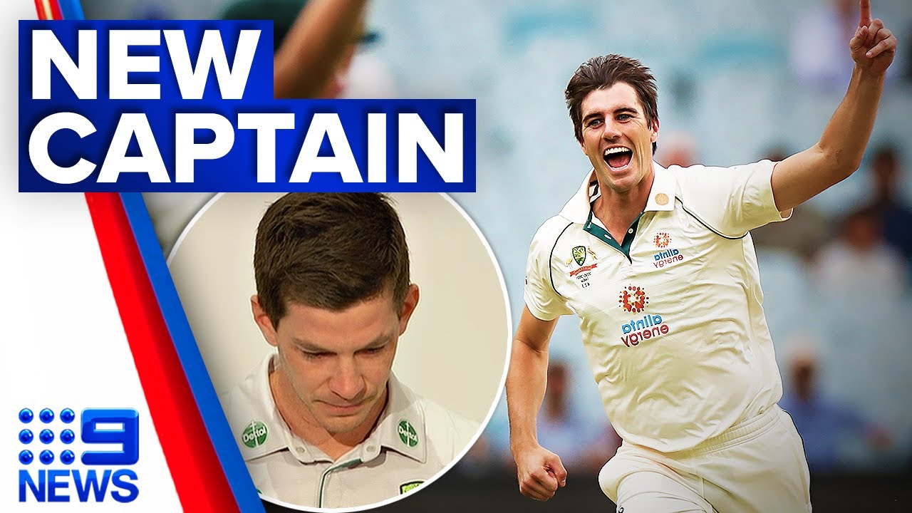 Pat Cummins named new Australian Test captain | 9 News Australia