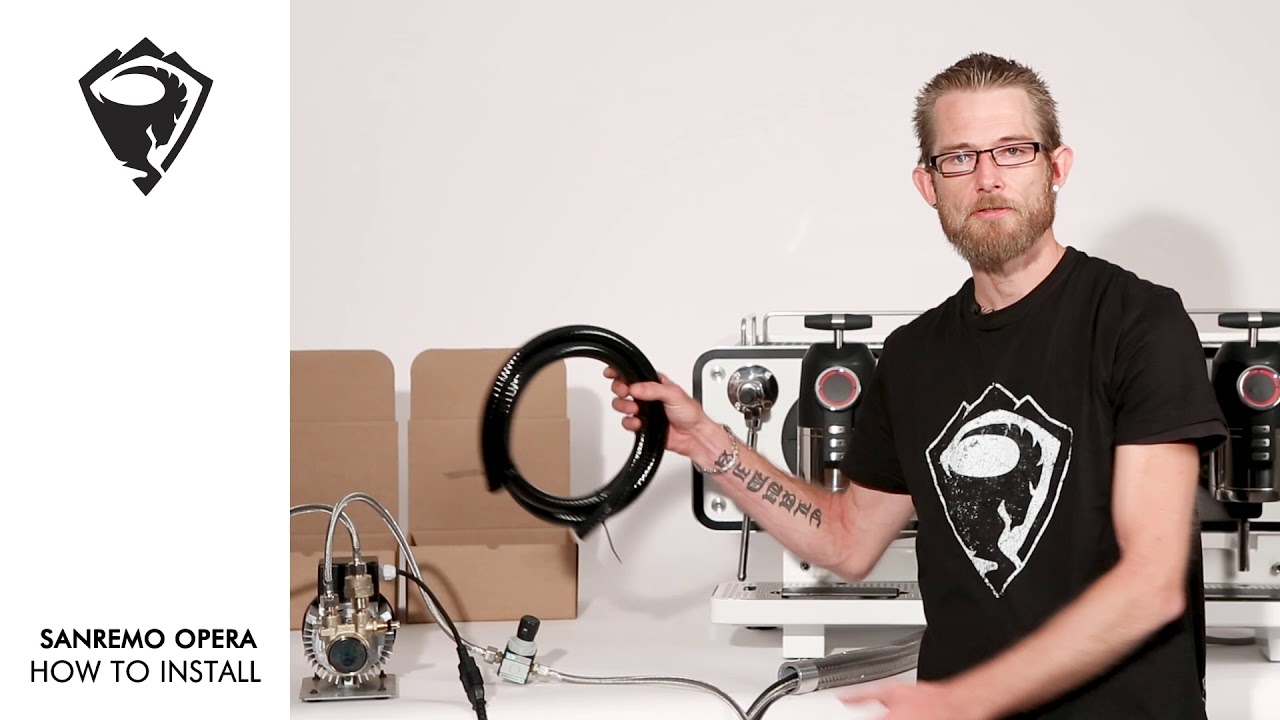 Commercial Espresso Machines Sanremo  OPERA How to Install