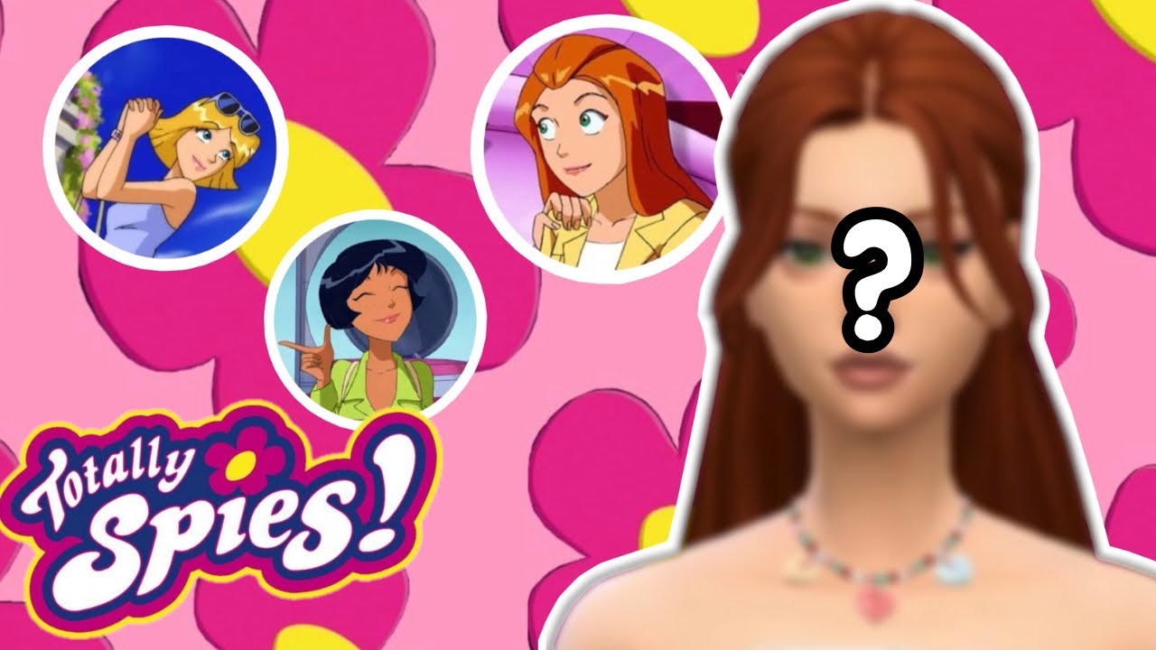 MAKING TOTALLY SPIES IN THE SIMS!! | The Sims4 CAS