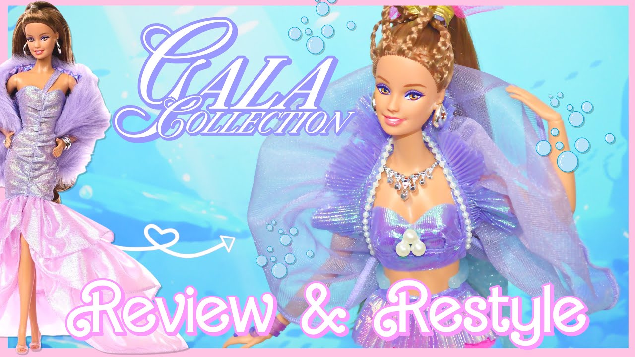 Barbie Gala Collection: Lavender Daydream 💜 Review & Restyle!