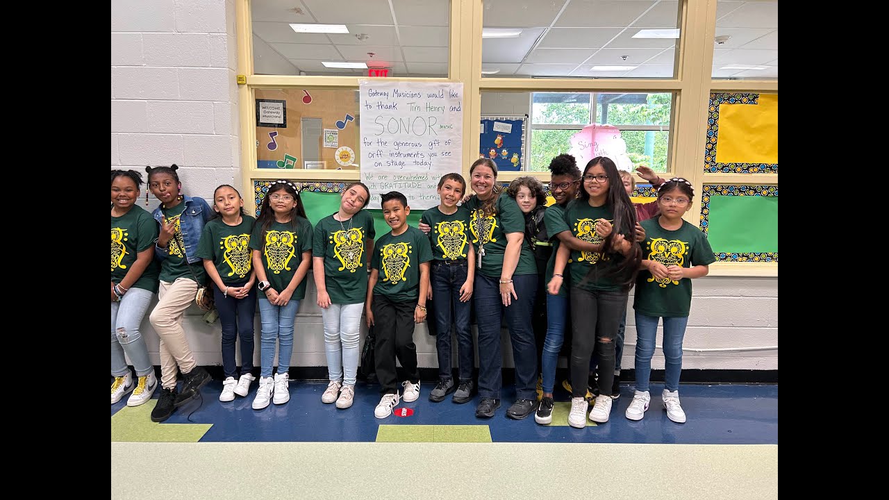 Gateway Chorus and Orff Ensemble Concert May 2023