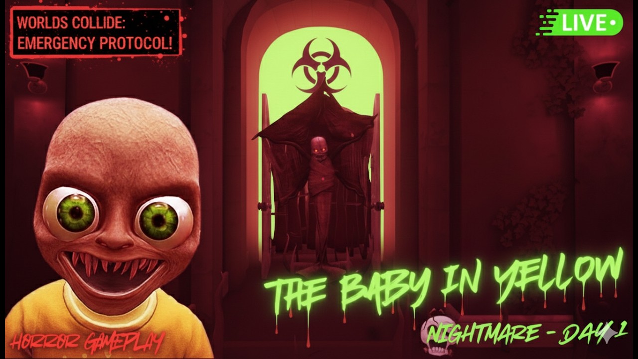 Dark Whispers Update: Sabse Khatarnak Raat! 🌑 | The Baby In Yellow Live
