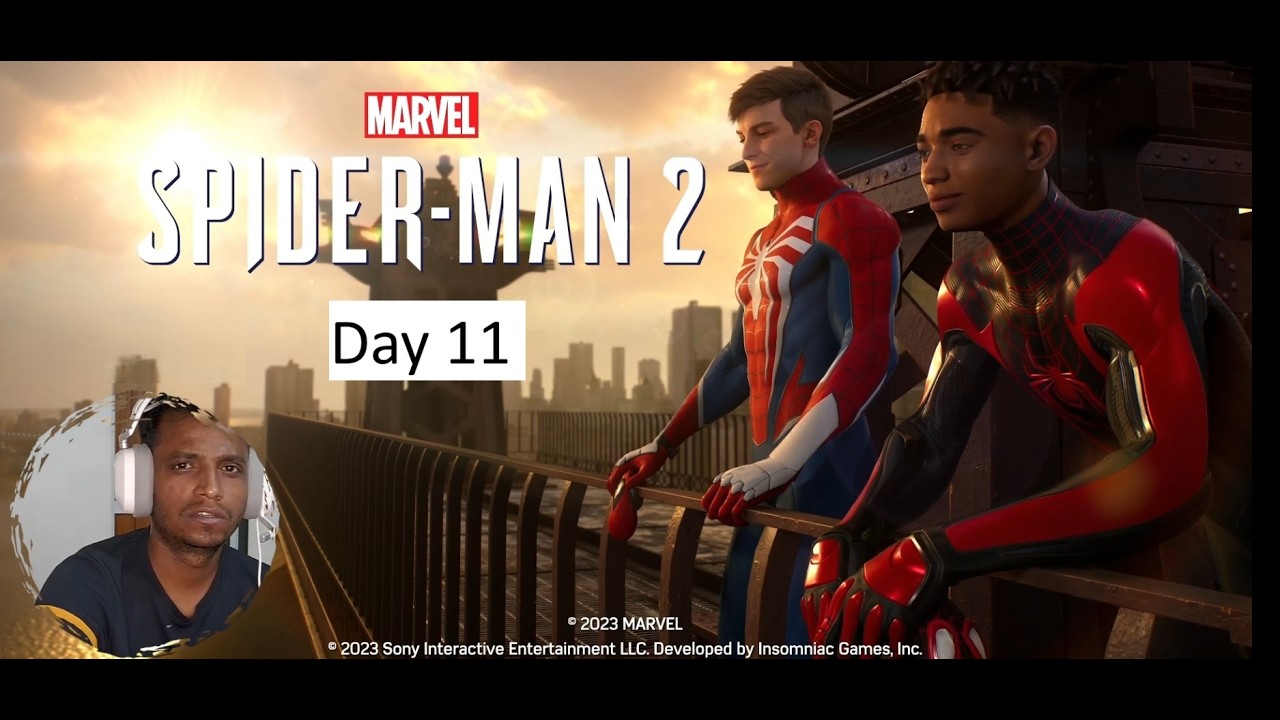 LIVE Spider man 2 100 days challenge Day 11