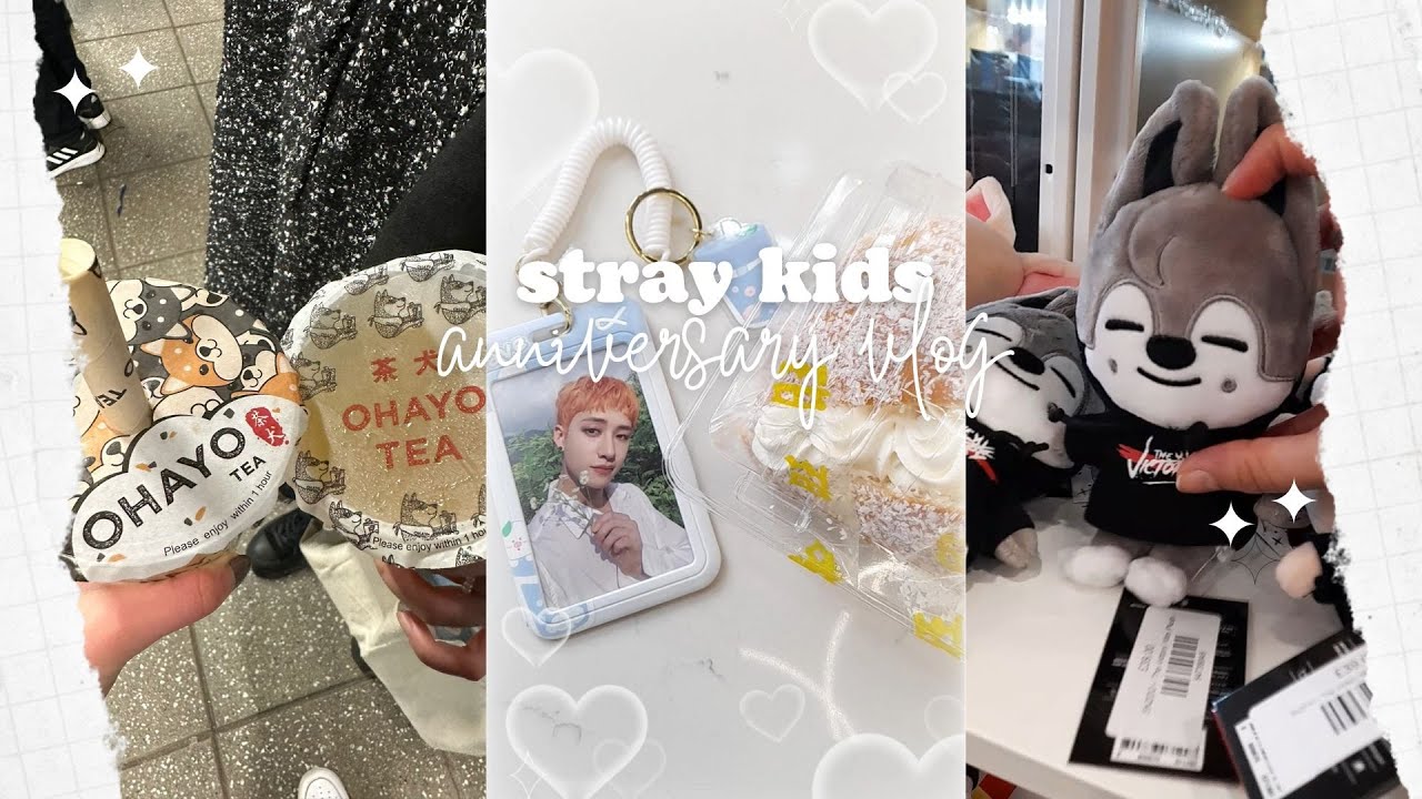 [STAY VLOG] день из моей жизни: выпуск SKZ day ˚୨୧⋆｡˚ ⋆ Видеоблог о 5-й годовщине Stray Kids ੈ✩‧₊˚