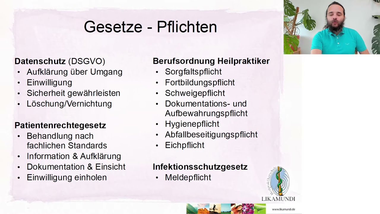 Einführungs-Video Gesetze [Intensiv-Training HP] - Heilpraktiker